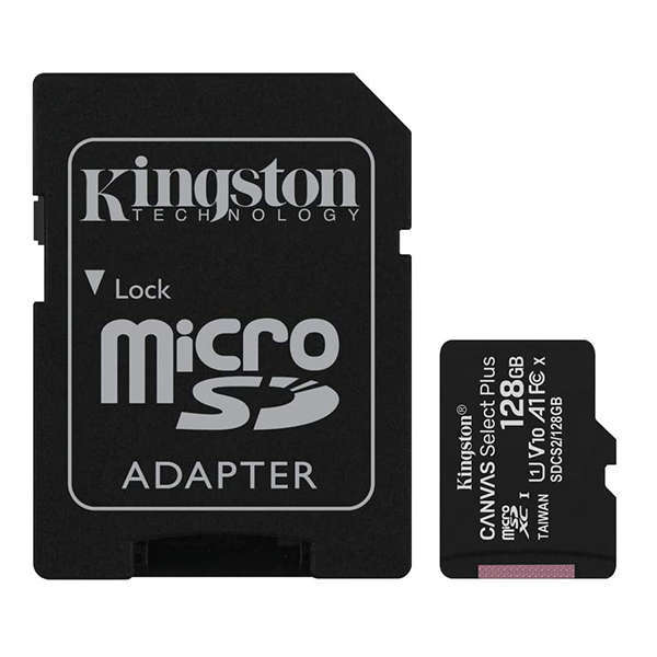 MicroSDHC-Class-10-UHS-I-U1-Read-100Mbs-128GB-Kingston-Canvas-Select-iBuy.mu