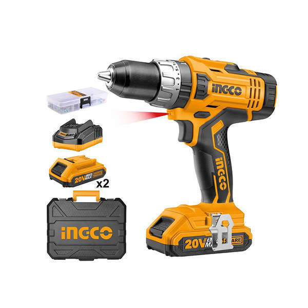 INGCO CORDLESS IMPACT DRILL 20V – CIDLI20031 – iBuy.mu