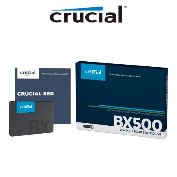Crucial BX500 - Disque SSD - 2 To - SATA 6Gb/s