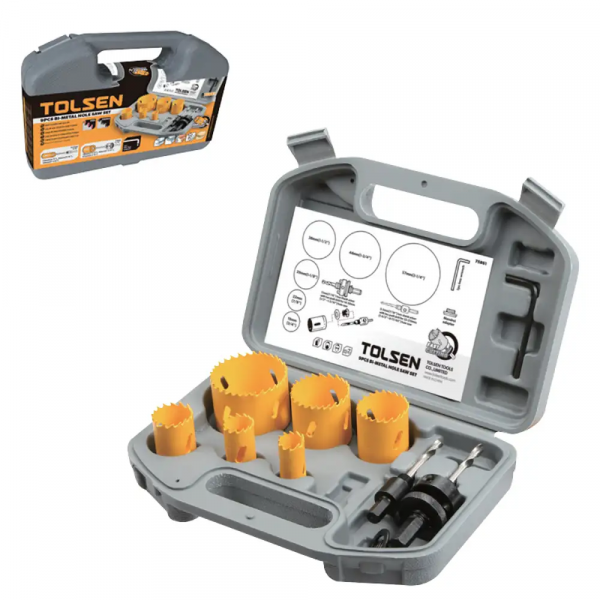 TOLSEN-HOLE-SAW-BIMETAL-9PCS-SET-75861-iBuy.mu